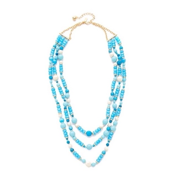 Kate Spade • Azure Allure Triple Strand Necklace - Picture 1 of 3